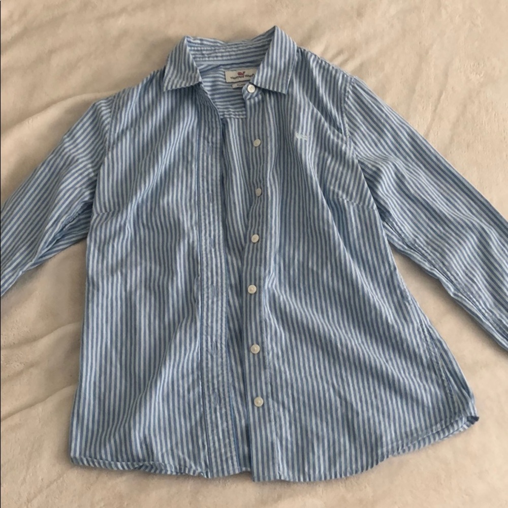 Long sleeve button up vineyard vines